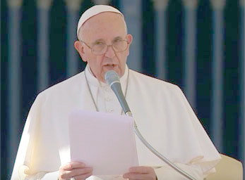 Papst Franziskus / screenshot ctv Papst Franziskus