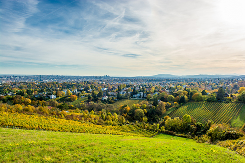 Panoramablick auf Wien