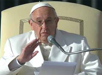 Papst Franziskus / screenshot ctv Generalaudienz