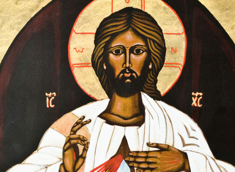 Ikone mit barmherzigen Christus / kathbild.at/Rupprecht