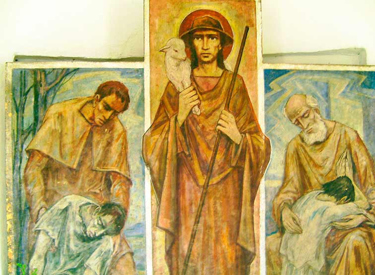 Jesus der gute Hirte / pixabay